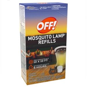 OFF! Mosquito Lamp Refill, 2 Repellent Diffusers, 2 Candles